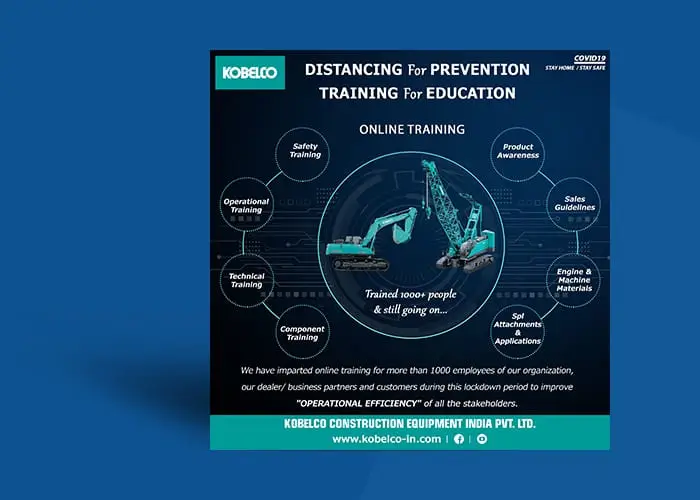 KOBELCO Poster Design showcased in Elohim Software Solutions portfolio